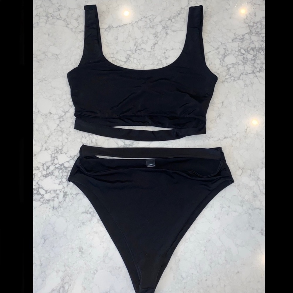 RESERVED !!! Black Naked Wardrobe Bikini